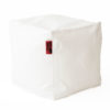 Pufiks KUBS SMART 40*40*40 cm - Balts, no sāna