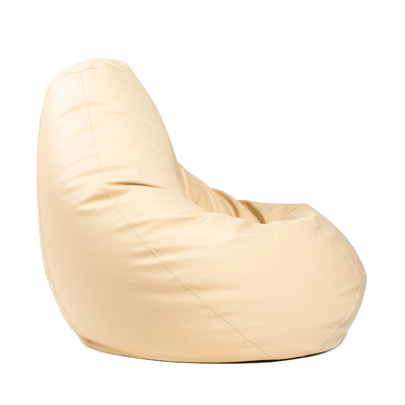 Pufs XL SMART - Bēšs, no labā sāna