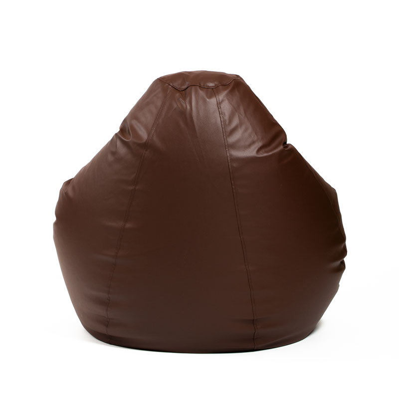 Pufs XL SMART - Brūns, no aizmugures