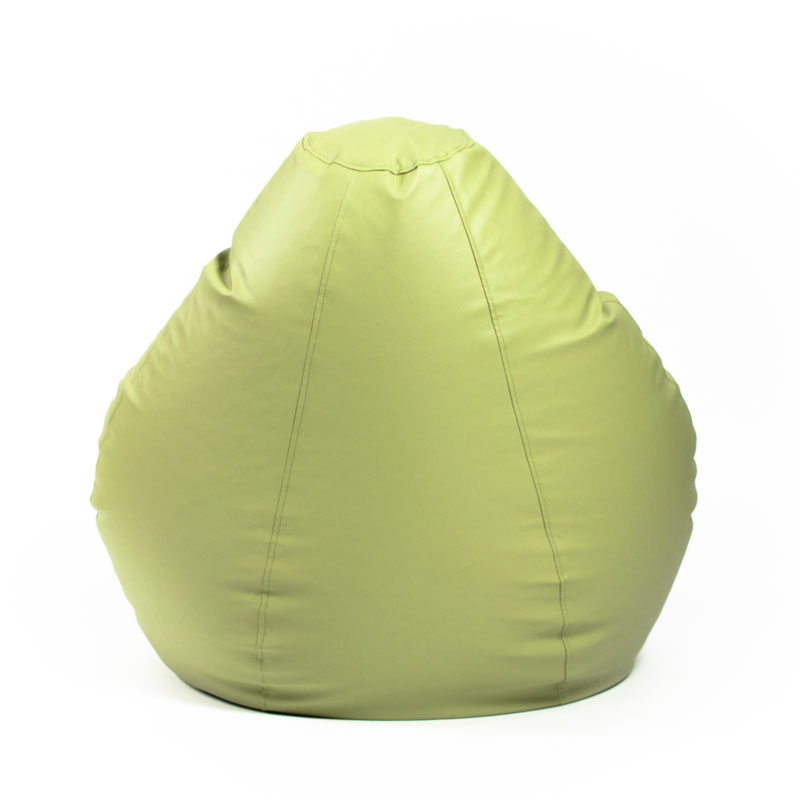 Pufs XL SMART - Olīve, no aizmugures