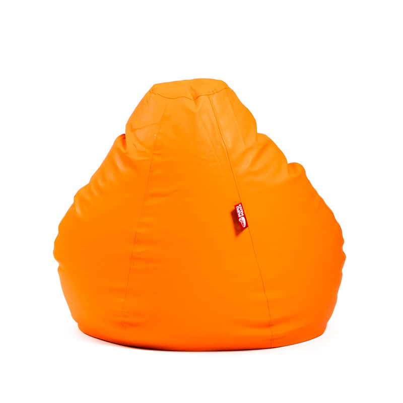 Pufs XL SMART - Oranžs, no aizmugures