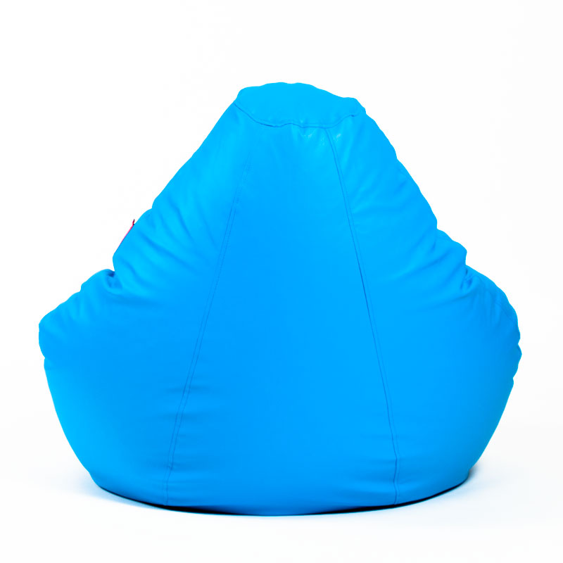 Pufs XL SMART - Zils, no aizmugures