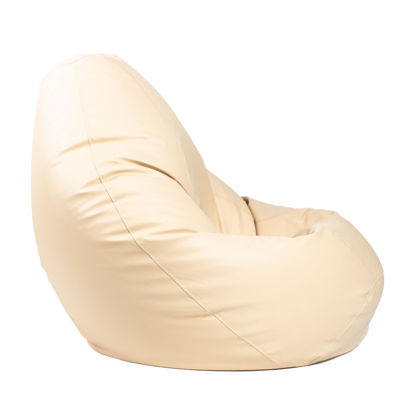 Pufs XXL SMART - Bēšs, no labā sāna