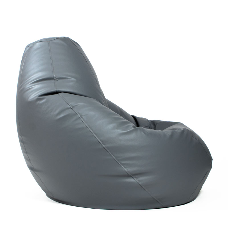 Pufs XXL SMART - Pelēks, no labā sāna