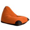 Pufs SURF COZY- Oranžs, no labā sānskata