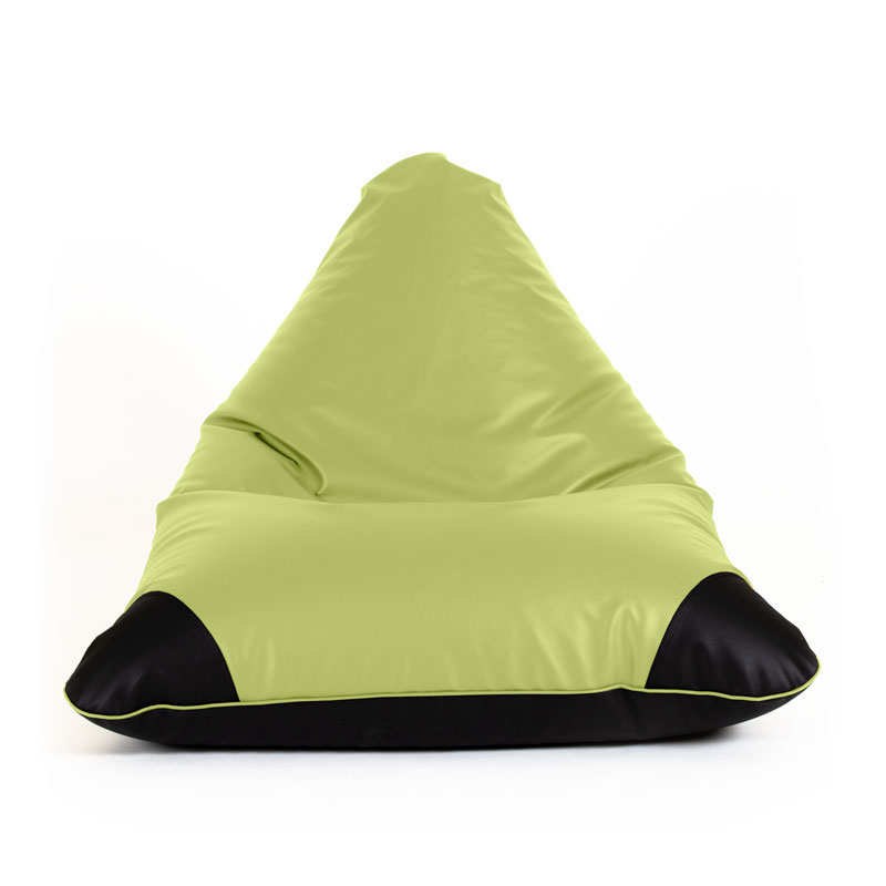 Pufs ādas SURF JUNIOR olīve Pufs SURF JUNIOR SMART sānskatē olīve