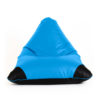 Pufs ādas SURF JUNIOR zils Pufs SURF JUNIOR SMART sānskatē zils